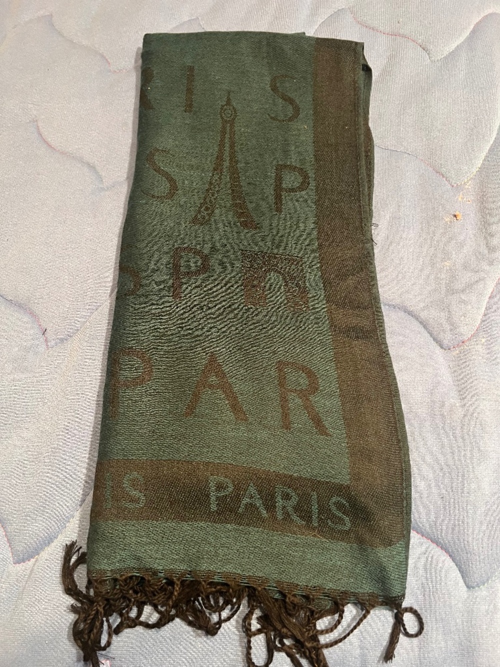 Large Viscose Paris Scarf